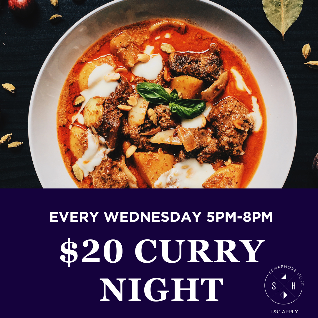 Curry Night at Semaphore Hotel